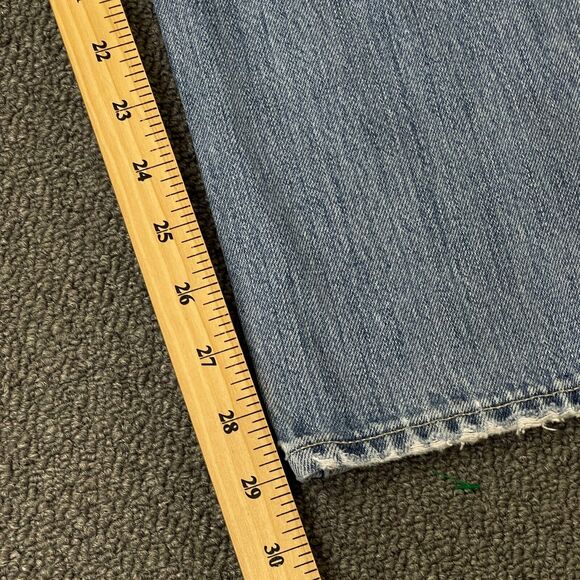 Polo Ralph Lauren Jeans Mens Size 35x30 Blue Straight Denim Preppy - Picture 9 of 12